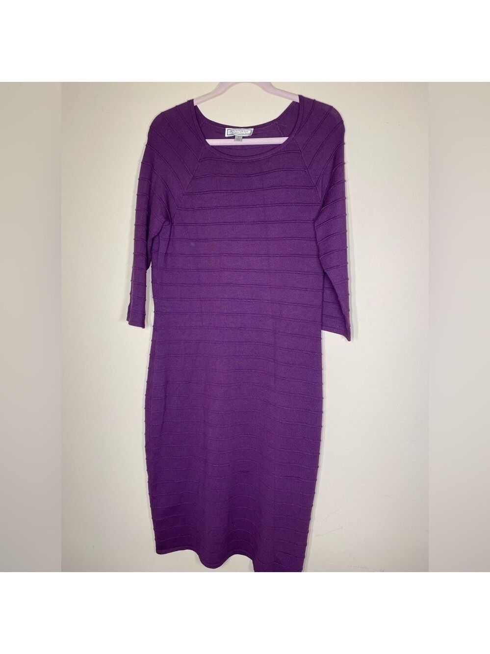 Simonton Says by George Simonton Purple Dress M